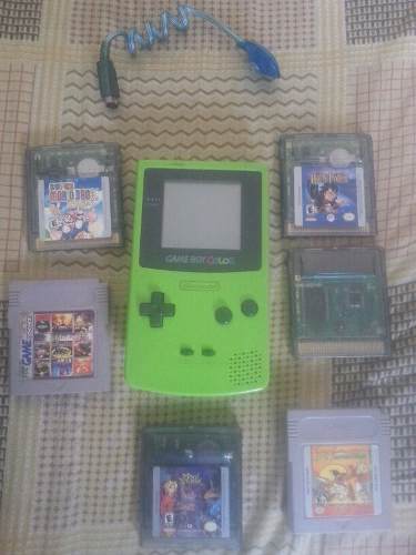 Game Boy Color,color Verde!