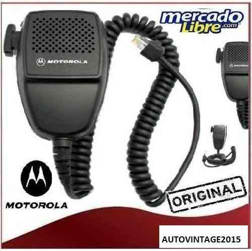 Micrófono Original Motorola Nuevo Compatible Serie Radius