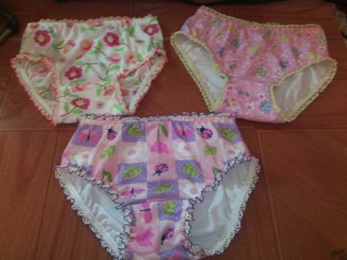 Pantaletas Para Niñas 100% Algodon