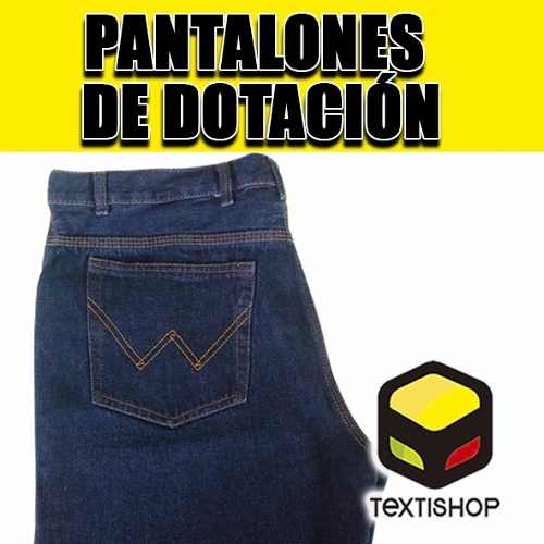 Pantalon De Seguridad Caballero Jeans Dotacion Industrial