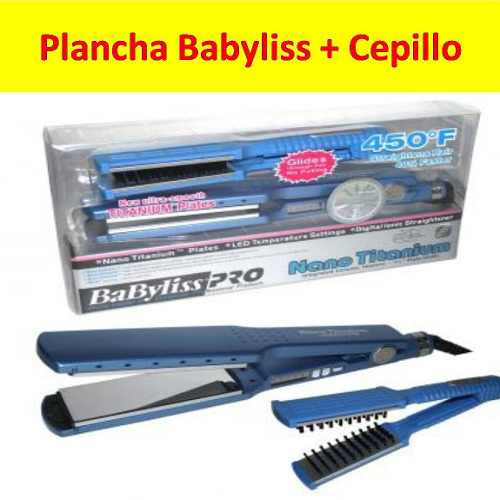 Planchas Babyliss Con Cepillo 100% Original Nuevas