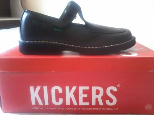 Zapatos Escolares Kickers Originales Talla 37 Y 38