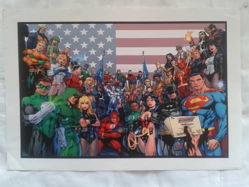 Afiche De Justice League America