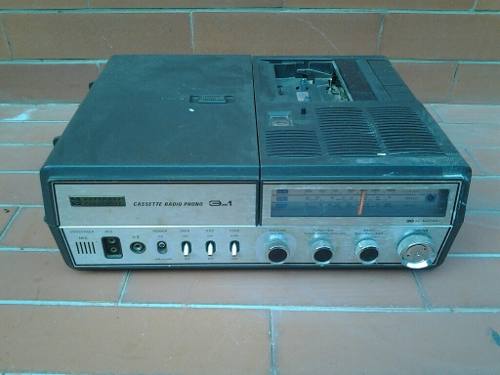 Antiguo Equipo National Panasonic 3 En 1 Decorativo No Sirve