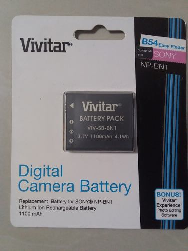 Bateria Para Camara Sony Marca Vivitar