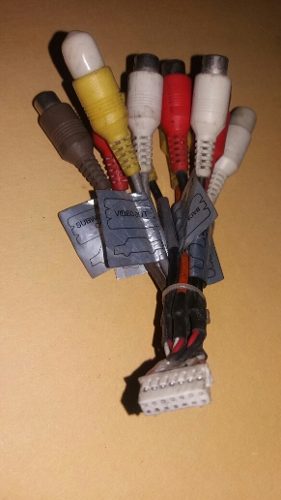 Cable Conector Rca Reproductor Pantalla Boss Entrada Camara