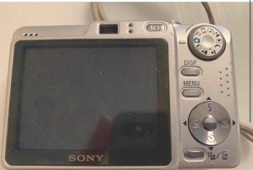 Camara Sony 7,2 Mega Pixeles Iso  Con Todos Sus Accesori