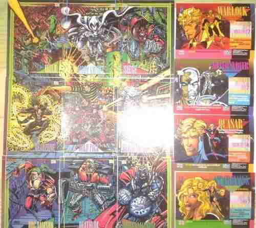 Carta Coleccionables Fleer Marvel Universe Series 