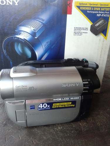 Cámara Filmadora Sony Handycam Dcr-dvd610