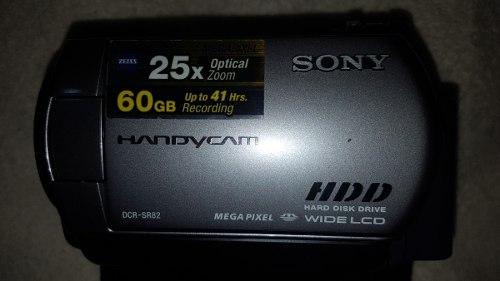 Cámara Handycam Sony Dcr Sr82