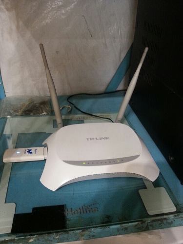Combo Router Más Módem Sistema Wi-fi Inalambrico
