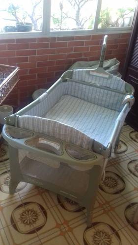 Corral Cuna Graco 2 Niveles Cambiador Movil Cestas Impecable