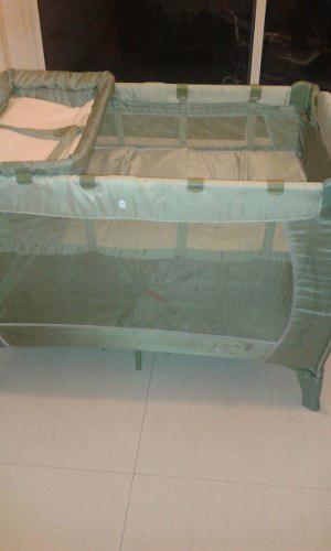 Corral Cuna Para Bebes Marca Siro Casi Nuevo Con Mosquitero