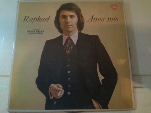 Disco Vinilo Raphael Amor Mio Musica Romántica