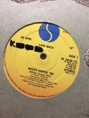 Disco Vinyl Importado: Laid Back - White Horse 89 Remix