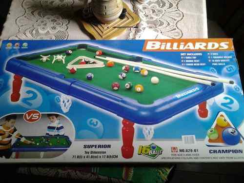 Juego De Billar Pool Para Niños