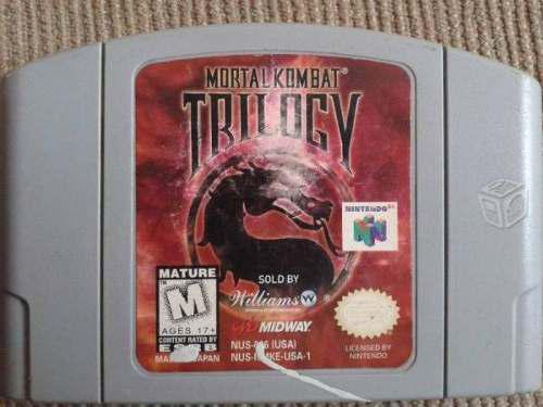Juego Nintendo 64 Mortal Kombat Trilogy