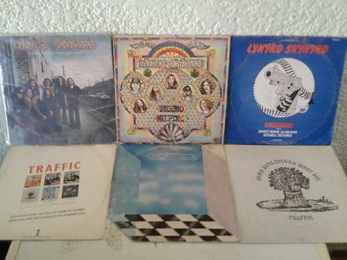 Lynyrd Skynyrd,traffic Colecciones En Vinil Rock Lp