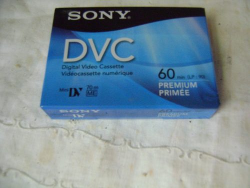 Mini Dvc Cinta Cassette Mini Dv Sony 60 Min Sony