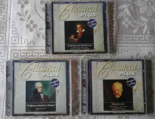 Música Clásica: Beethoven+mozart+tchaikovsky Cd