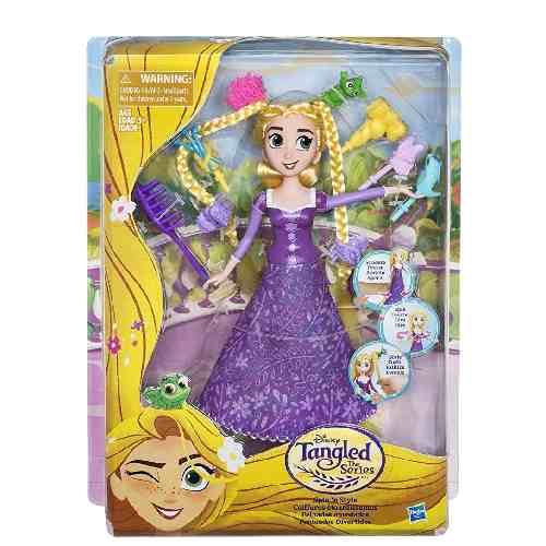 Muñeca Rapunzel Disney Y Accesorios Original