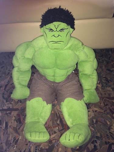 Muñeco Peluche De Hulk Marvel (usado) Mide: 60 Cm