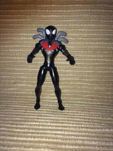 Muñeco Spiderman Negro Articulado Marvel Hasbro Original