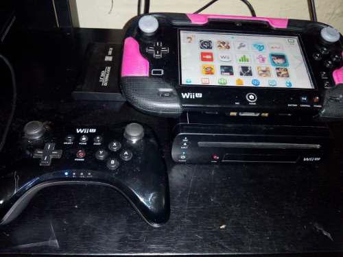 Nintendo Wii U + Chip + 1tb De Juegos + Control Pro