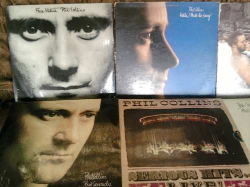 Phil Collins Coleccion Completa En Lp Vinil Solista Genesis