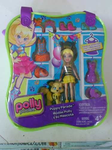 Poly Pocket Desfile Modas Polly Y Sus Mascotas