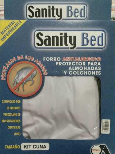 Protector D Colchón Y Funda Para Cuna Impermeable Sanity