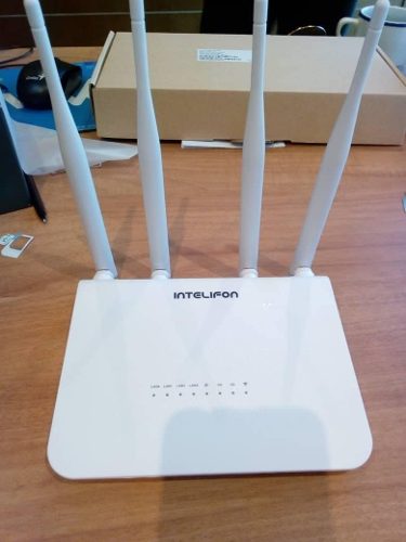 Router Inalambrico Intelifon 450mbps Pc Lan Red Wifi