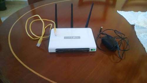 Router Tp-link 3 Antenas Moden Tl-wr940n