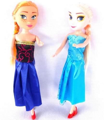 Set De 2 Muñecas Frozen Elsa Y Ana 16 Cm Somos Tienda.