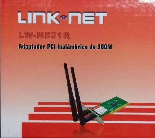 Tarjeta Red Wifi Inalambrica Link Net Lw-n521r 300mbps