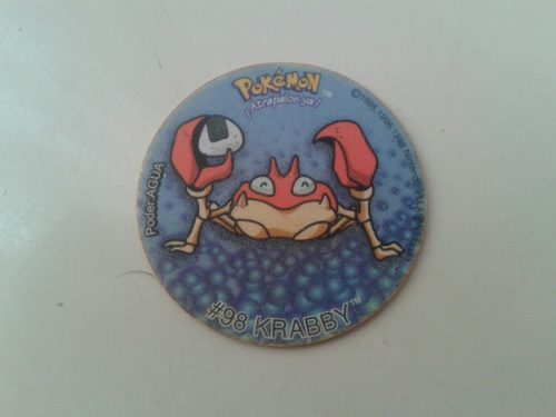 Tazo De Pokemom # 98 Krabby
