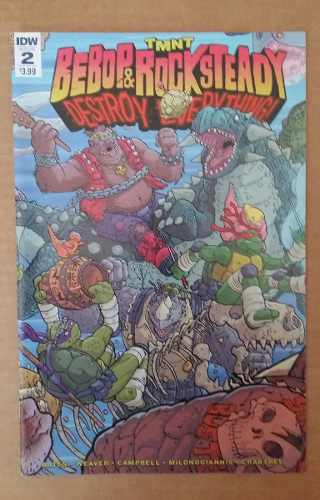 Tmnt Bebop & Rocksteady Destroy Everything!#2 Tortugas Ninja