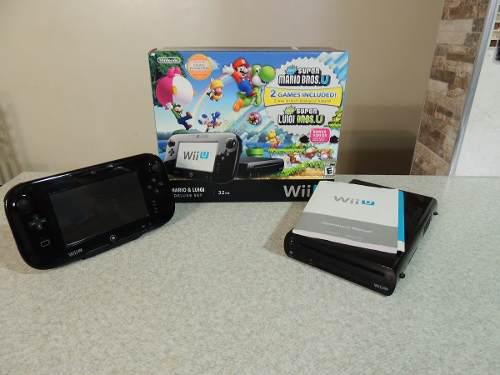 Wii U 32 Gb Negro Edicion Deluxe