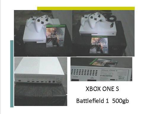 Xbox One S Battefield 1 500gb