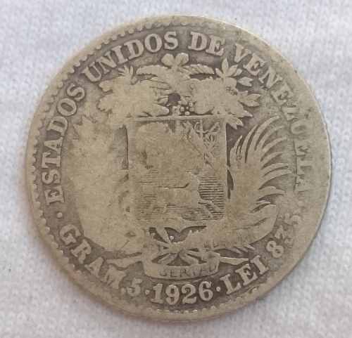 Agradable Bolivar De Plata Moneda De Venezuela De .