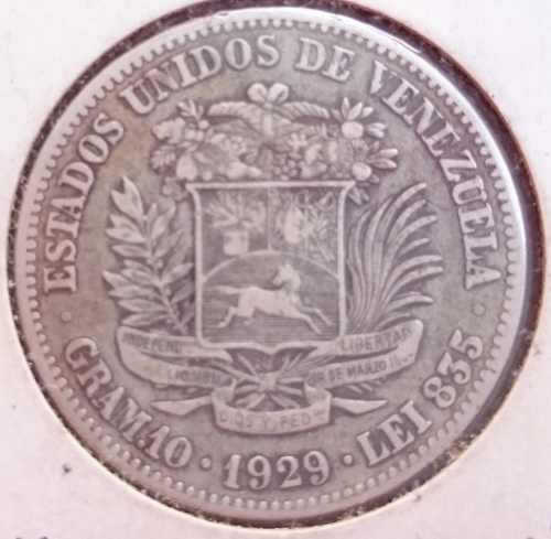 Agradable Moneda De Venezuela 2 Bolivares De 