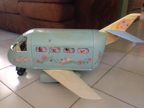 Avión Barbie