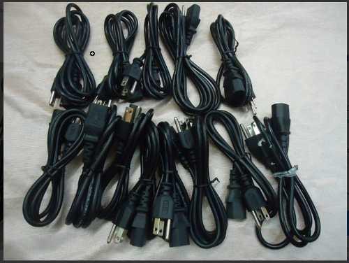 Cables De Poder Para Pc Y Monitores Usados