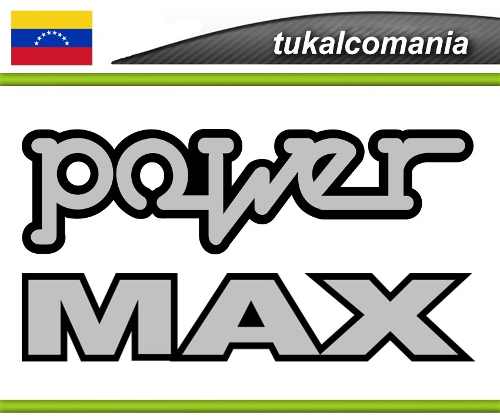 Calcomania Fiesta Power Y Max, Diseño Original