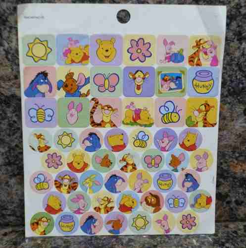 Calcomanias / Stickers Winnie The Pooh... 53 Piezas
