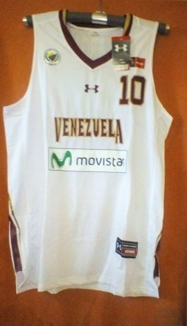 Camisa De Baloncesto De La Selección De Venezuela