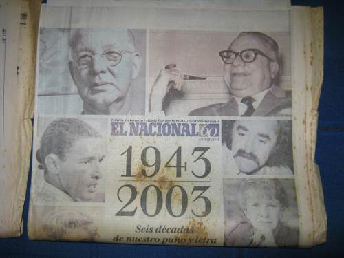 Edición 60 Aniversario Diario El Nacional 
