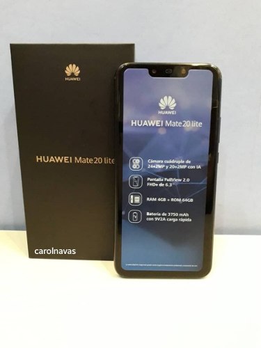 Huawei 20 Mate Lite 64gb 4gb Ram (entrega En Tienda)