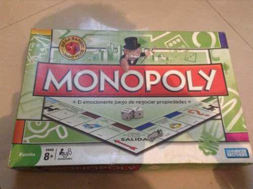 Juego De Mesa Monopoly Original Hasbro