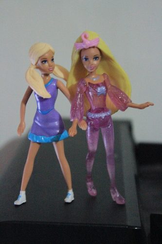 Mini Barbies Originales Articulables 9 Ctm 2 Muñecas Mattel